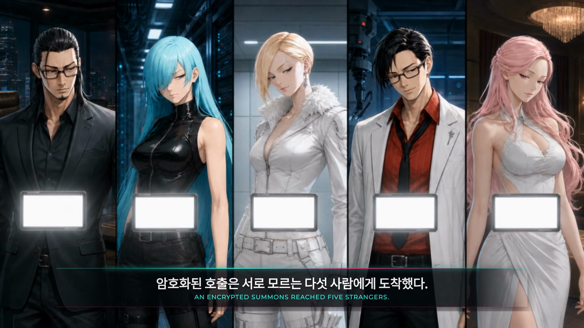 S.E.E.D 프롤로그의 다섯 인물